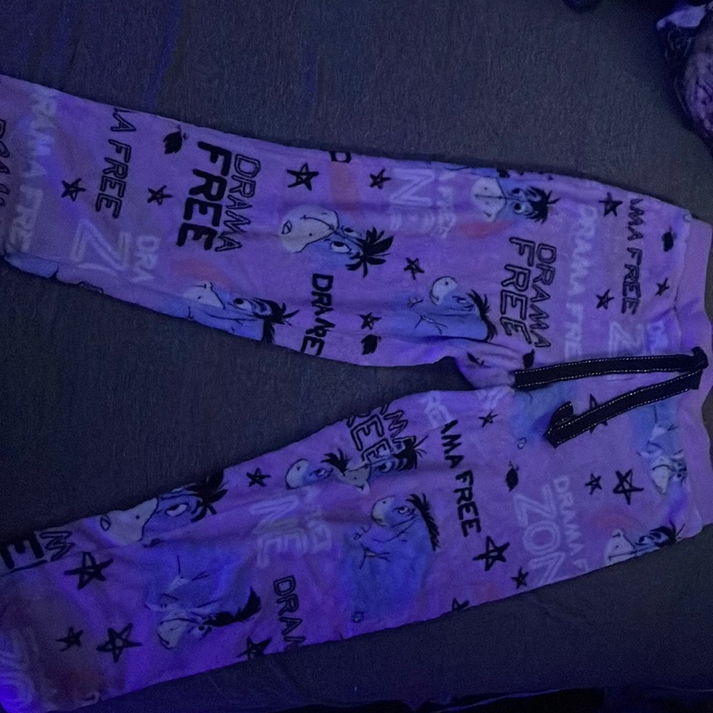 Eeyore pajama pants. New. Comfy soft fluffy pants